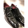 Image 1 : Mens Black Shiny Dress Shoes by HUGO BOSS - Size 6 1/2