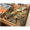 Image 2 : Mix lot of 1/72nd & 1/48th Scale Started & Unstarted Aircraft Model Kits WWII & Modern