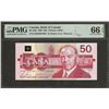 Image 1 : Bank of Canada BC-59b 1988 $50 GEM66 EPQ PMG