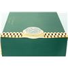 Image 6 : Rolex Mens President 18K Yellow Gold Green Vignette VVS 36MM Box Booklets