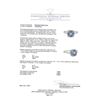 Image 5 : 1.96 ctw Sapphire and Diamond Ring - 14KT White Gold