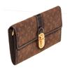 Image 2 : Louis Vuitton Brown Monogram Canvas Continental Sarah Wallet