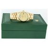 Image 8 : Rolex Mens 18K Yellow Gold Champagne Index Quickset President Wristwatch