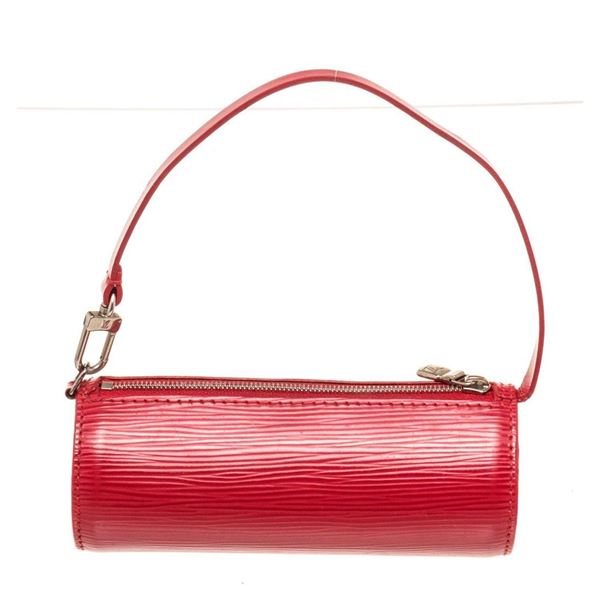 Louis Vuitton Red Epi Leather Mini Papillon Shoulder Bag