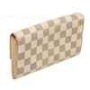Image 3 : Louis Vuitton Beige Damier Canvas Sarah Wallet