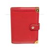 Image 1 : Louis Vuitton Red Leather Agenda PM Wallet