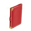 Image 3 : Louis Vuitton Red Leather Agenda PM Wallet