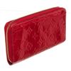 Image 3 : Louis Vuitton Red Vernis Leather Zippy Wallet
