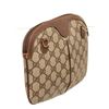 Image 2 : Gucci Brown Canvas Vintage Shoulder Bag