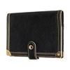 Image 1 : Louis Vuitton Black Leather Agenda PM Wallet