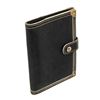 Image 2 : Louis Vuitton Black Leather Agenda PM Wallet