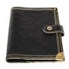 Image 4 : Louis Vuitton Black Leather Agenda PM Wallet