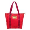 Image 1 : Louis Vuitton Red Purple Canvas Cabas Antigua MM Tote Bag