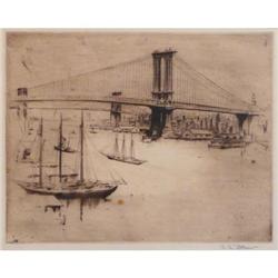 Alex A. Blum, Etching