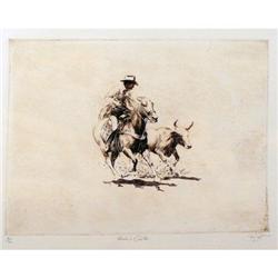 Sandy Scott, Etching