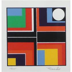 Rosado, 2 Serigraphs