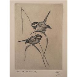 3 Ace Powell Etchings