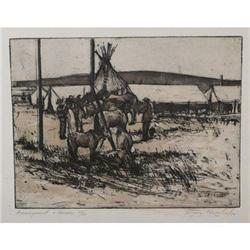 Wolfgang Pogzeba, Etching