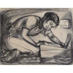 Mary Alice Cox Schweister, Litho