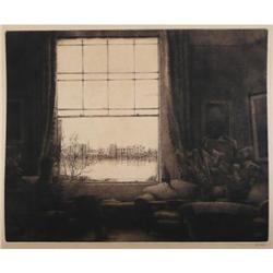 Axel Fridell, Etching