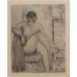 Edgar Britton, Etching