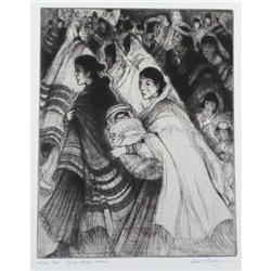 Gene Kloss, Etching/Drypoint