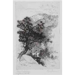 Charles W. Love, Etching