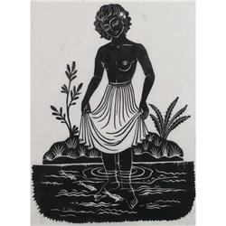 Mina Conant, Woodblock