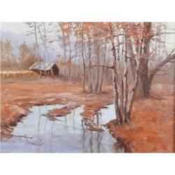 Mark Ogle, Oil on Board