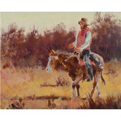 Bill Bender, Oil on Board