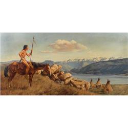 Will Burlingame, Oil on Board