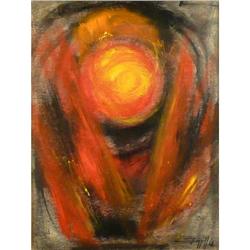 Charles R. Bunnell, Oil on Board