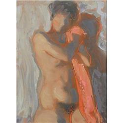 Edwin Friedman, Oil on Board