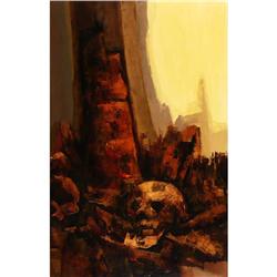 Lawrence Harris, Oil on Board