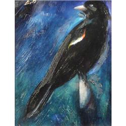 Edwin Friedman, Oil on Board