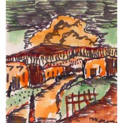 Alfred Morang, Watercolor