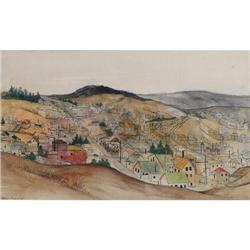 Ethal Magafan, Watercolor/Ink