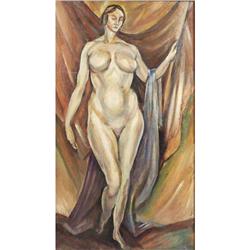 Arnold Blanch, oil on Canvas