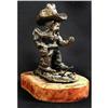 Image 1 : Small Bronze of Cowboy Cook