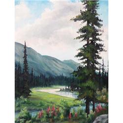 Norris, oil on Board