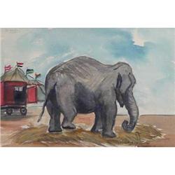 Alice Palmer, Watercolor