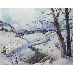 Clayton H. Staples, Watercolor