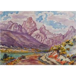 Irene Fowler, Watercolor