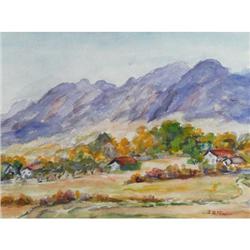 Irene Fowler, Watercolor