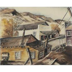 Ed Hayes, Watercolor