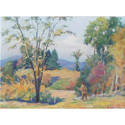 Frank Gervasi, Oil on Board