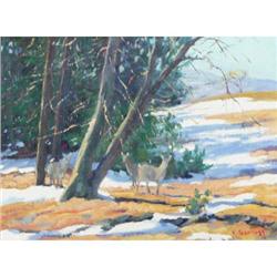 Frank Gervasi, Oil on Board