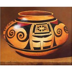 Connie Tueten, Oil on Board