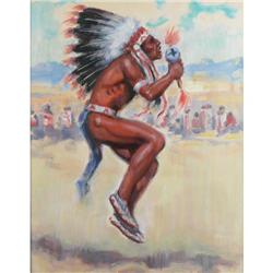 Joe Waano-Gano, Oil on Canvas