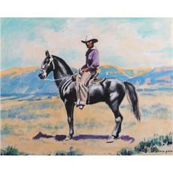 Joe Waano-Gano, Oil on Board